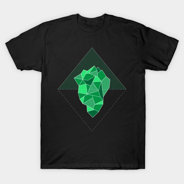 Enchanted Iceberg - Vitality T-Shirt by slugbunny